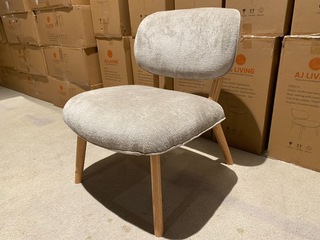 Fauteuil AJ Living, taupe/beige