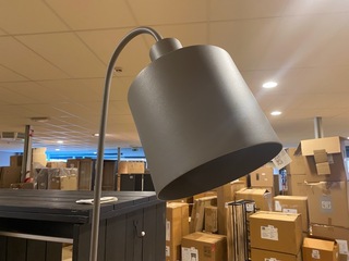 Vloerlamp, grijs