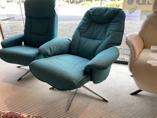 Relaxfauteuil, blauw