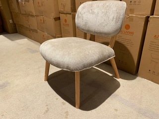 Fauteuil AJ Living, taupe/beige