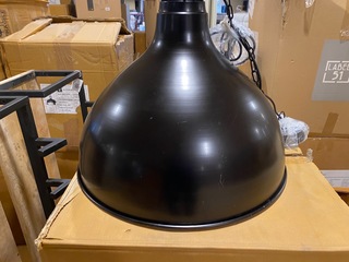 Hanglamp, zwart