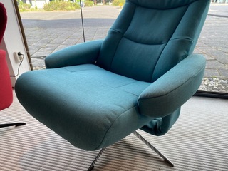 Relaxfauteuil, blauw