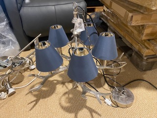 Hanglamp, blauw
