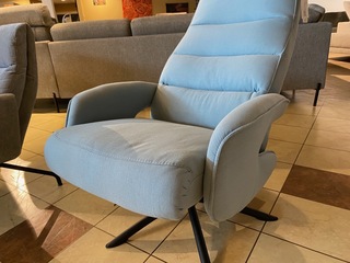 Relaxfauteuil, lichtblauw
