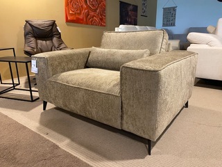 Fauteuil, grijsgroen