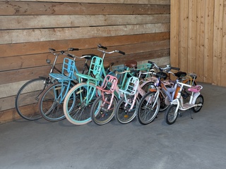7x Dames, kinder – en loopfiets
