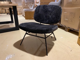 Fauteuil, Kiki, zwart