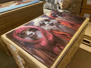 Schilderij gehard glas