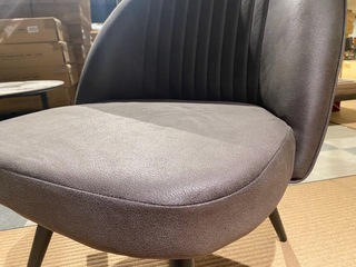 Fauteuil Label51, Enzo, antraciet