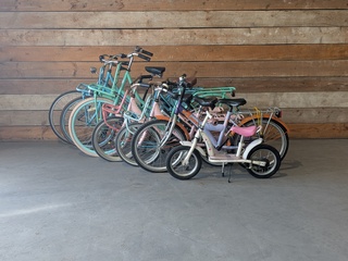7x Dames, kinder – en loopfiets