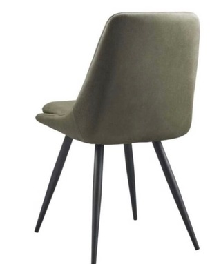 Set van 6 eetkamerstoelen, Vinovo, army