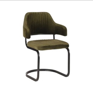Set van 3 eetkamerstoelen Label51, Otta, army