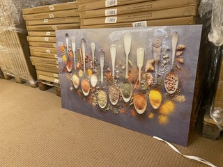 Schilderij gehard glas
