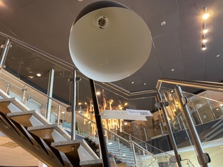 Staande schemerlamp, zwart