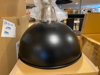 Plafondlamp Label51, Como, mat zwart