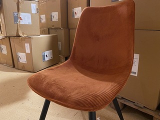 Set van 6 eetkamerstoelen Label51, Jort, rust