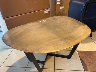 Salontafel, brass antique