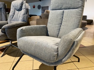 Fauteuil, mint/grijs