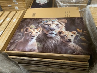 Schilderij gehard glas
