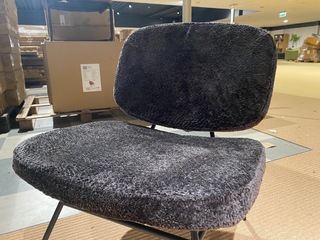 Fauteuil, Kiki, zwart