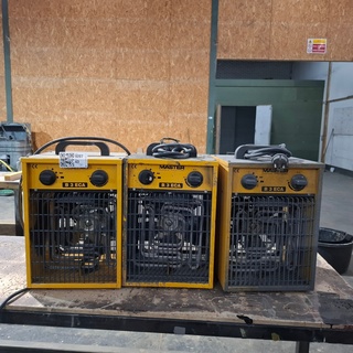 3x Bouwkachel Master, B 3 ECA, bouwjaar 2020