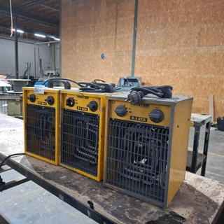 3x Bouwkachel Master, B 3 ECA, bouwjaar 2020