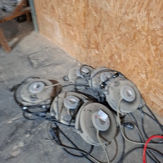 6x Stroomhaspel, 230V Wurth, 774104015