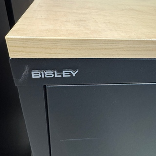 Archiefkast, Bisley, ahorn/zwart