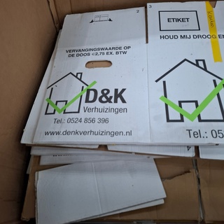 Ca. 13x Diverse verhuisdozen