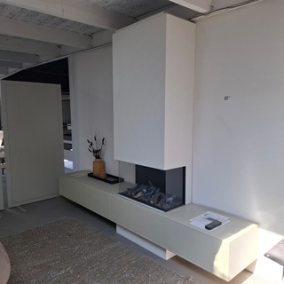 TV wandmeubel met sfeerhaard