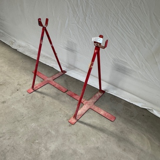 2x Assteun, rood