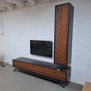 Zwevend TV meubel met wandkast