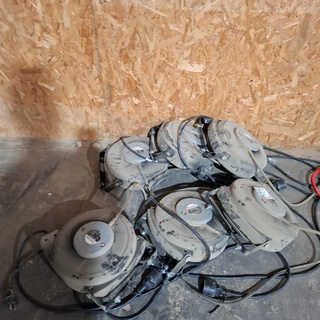 6x Stroomhaspel, 230V Wurth, 774104015