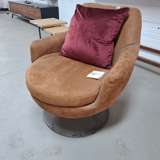 Draaibare fauteuil Bruin