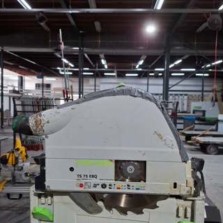 Invalzaag Festool, TS75EBQ, bouwjaar 2009
