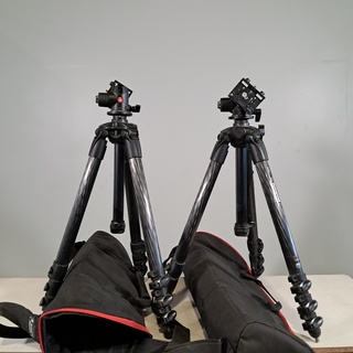 2x Camerastatief, Manfrotto, MT057C4