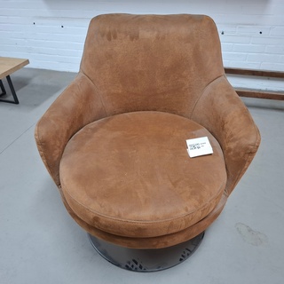 Draaibare fauteuil Bruin