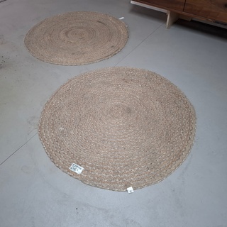 2x Vloerkleed | Rond