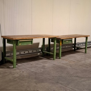 2x Werkbank