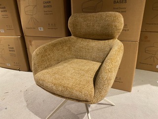 Set van 6 eetkamerstoelen AJ Living, Donny, zand
