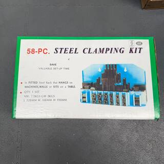 58 delig opspanset, M12, grijs
