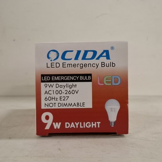 Ca. 350x Oplaadbare emergency LED lamp, Ocida, AC100-260V | E27