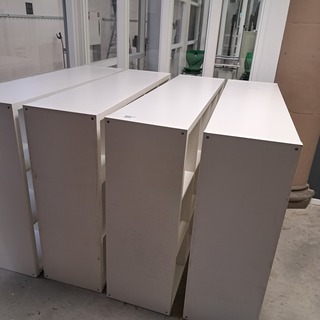 4x Ikea kallax kast