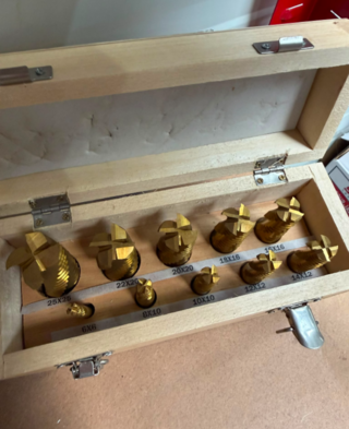 Frezenset 10-Delig, Holzmann, FFS10