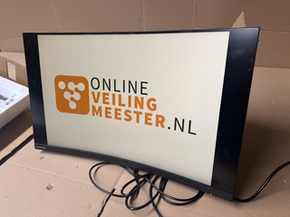 Monitor, Lenovo, D32qc-20, Zwart
