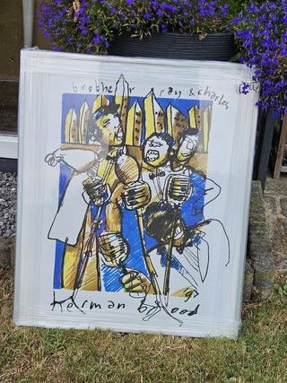 Artprint, Herman Brood, Brother Ray & Charles, 1993