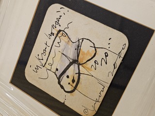 Bierviltje, Herman Brood, Stift, 2000