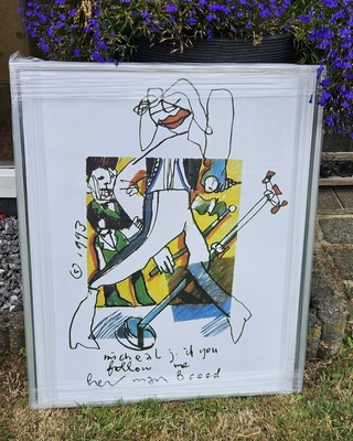 Artprint, Herman Brood, Michael Jackson, 1993