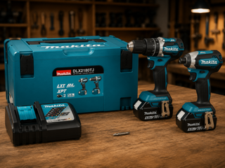 Combiset Klopboormachine + Slagschroevendraaier Makita, DLX2180TJ – DH
