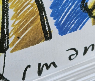 Artprint, Herman Brood, Brother Ray & Charles, 1993